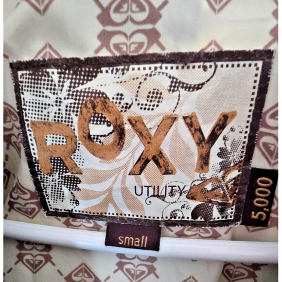 Roxy Snow Hooded 1/4 Zip Ski Jacket Small | Unisex Winter Snowboarding Coat - Picture 11 of 14